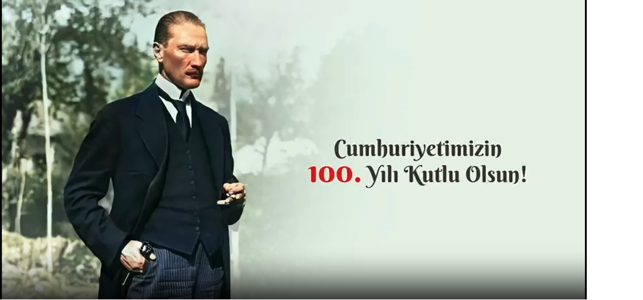 Cumhuriyetimizin 100. Yılı Kutlu Olsun!